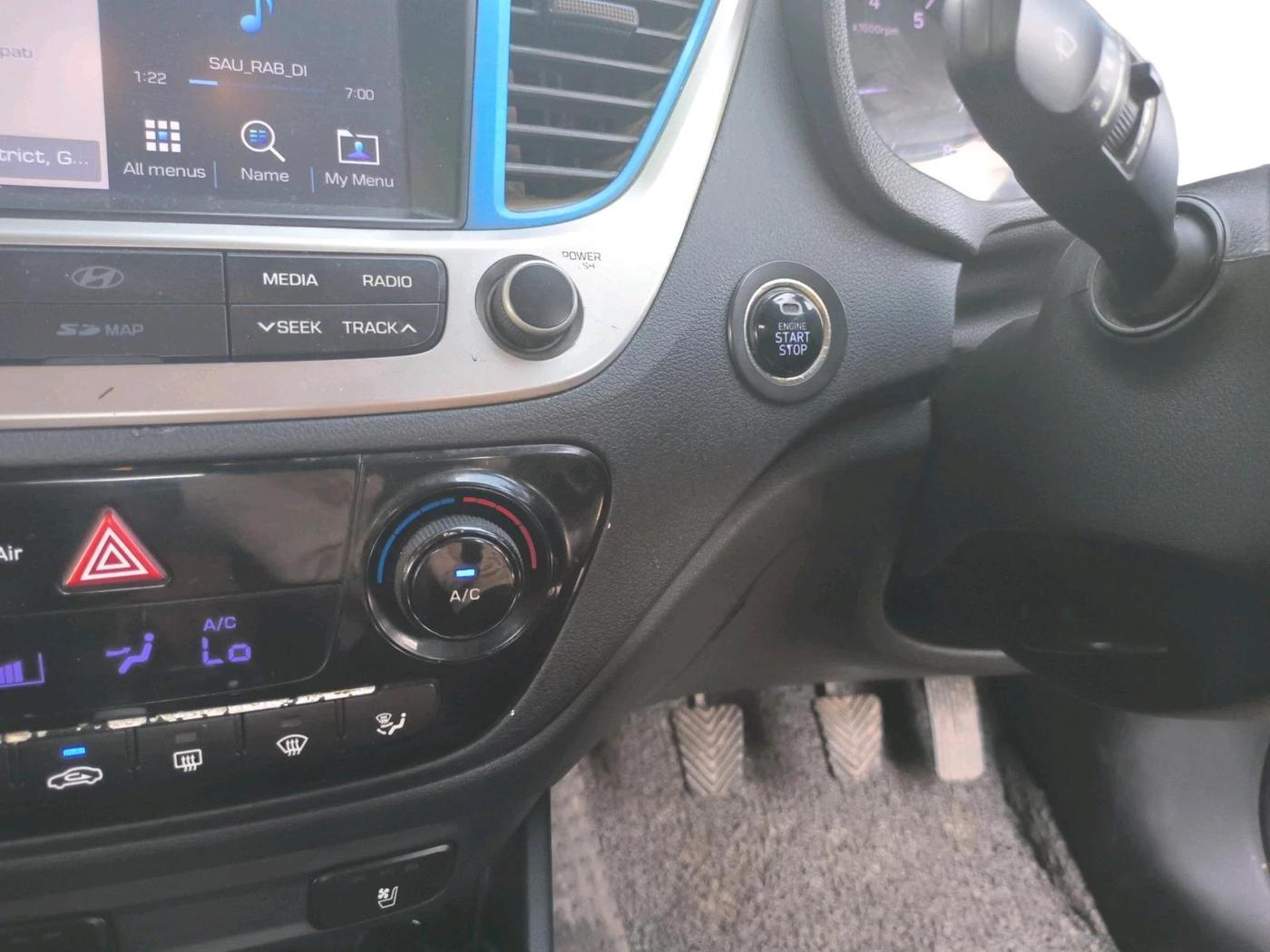 2018 Hyundai Verna 1.6 VTVT SX O, Petrol, Manual, 55,679 km, interior