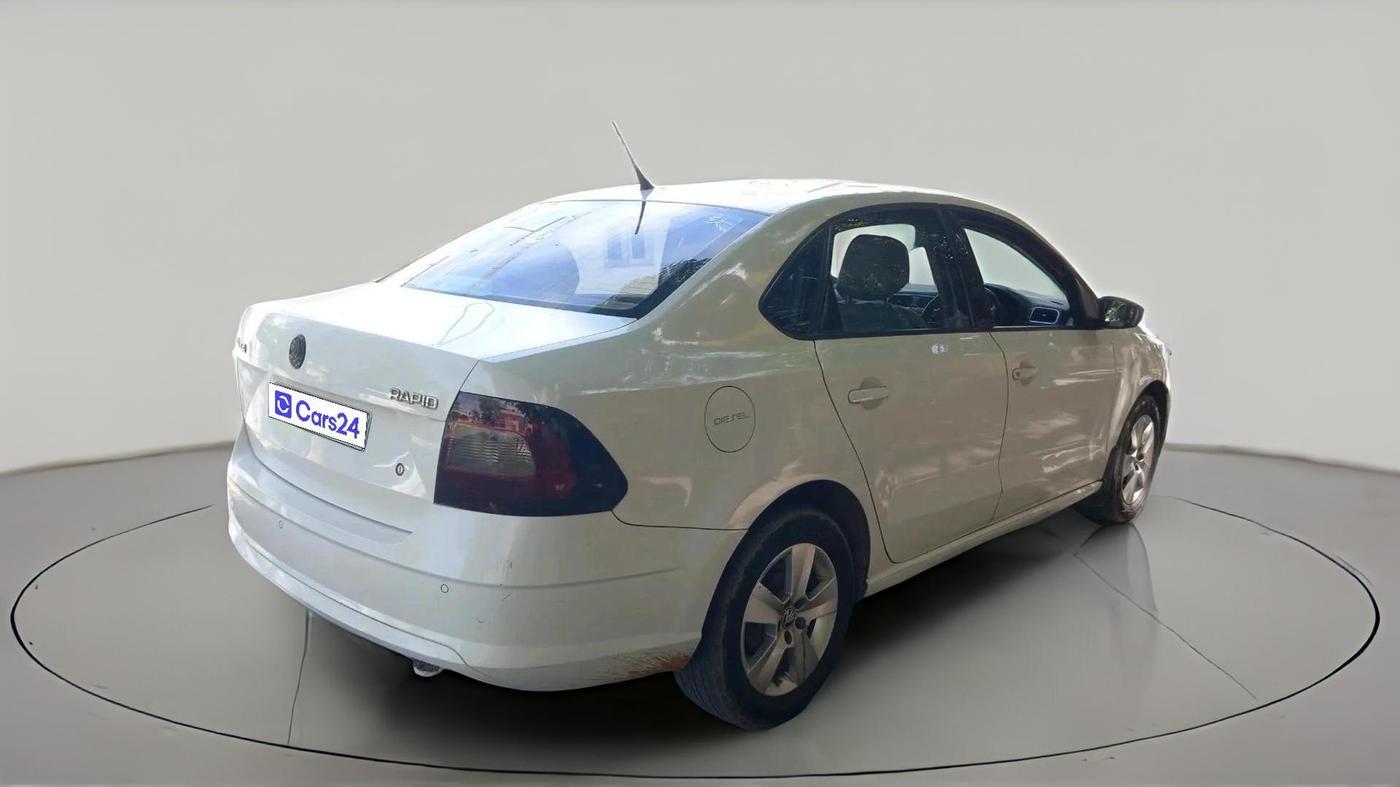 2018 Skoda Rapid AMBITION 1.5 TDI, Diesel, Manual, 1,81,391 km, exterior