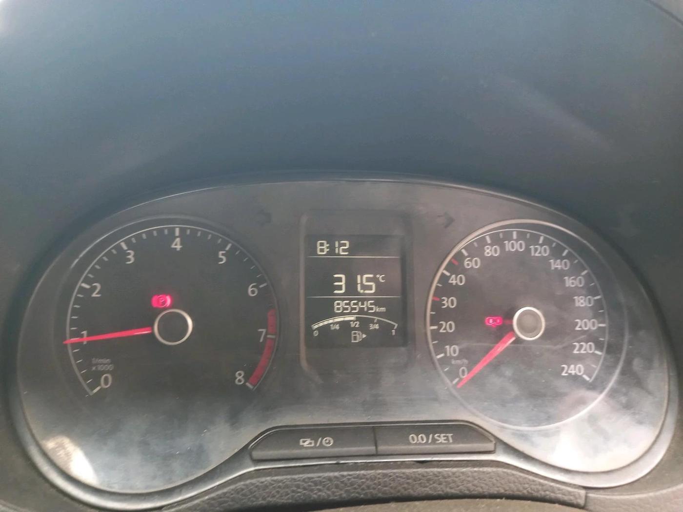 2020 Volkswagen Polo TRENDLINE 1.0L, Petrol, Manual, 85,545 km, interior