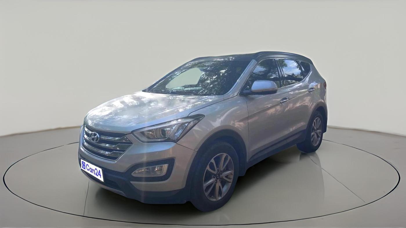 2014 Hyundai Santa Fe 4 WD AT, Diesel, Automatic, 2,62,706 km, exterior