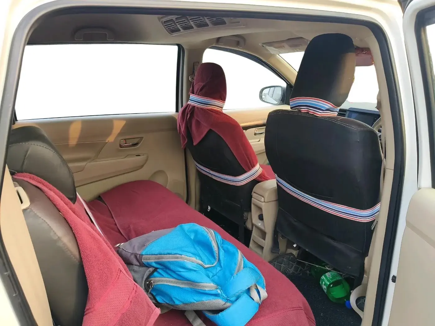 2023 Maruti Ertiga ZXI+ SHVS, Petrol, Manual, 18,463 km, interior