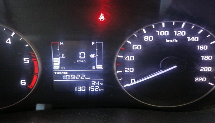 2017 Hyundai Creta SX PLUS 1.6 DIESEL, Diesel, Manual, 1,30,152 km, interior