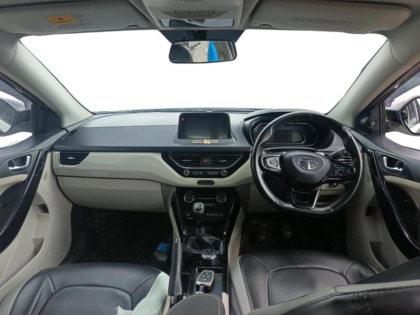 2021 Tata NEXON XZ PLUS (O) PETROL DUAL TONE, Petrol, Manual, 45,092 km, interior