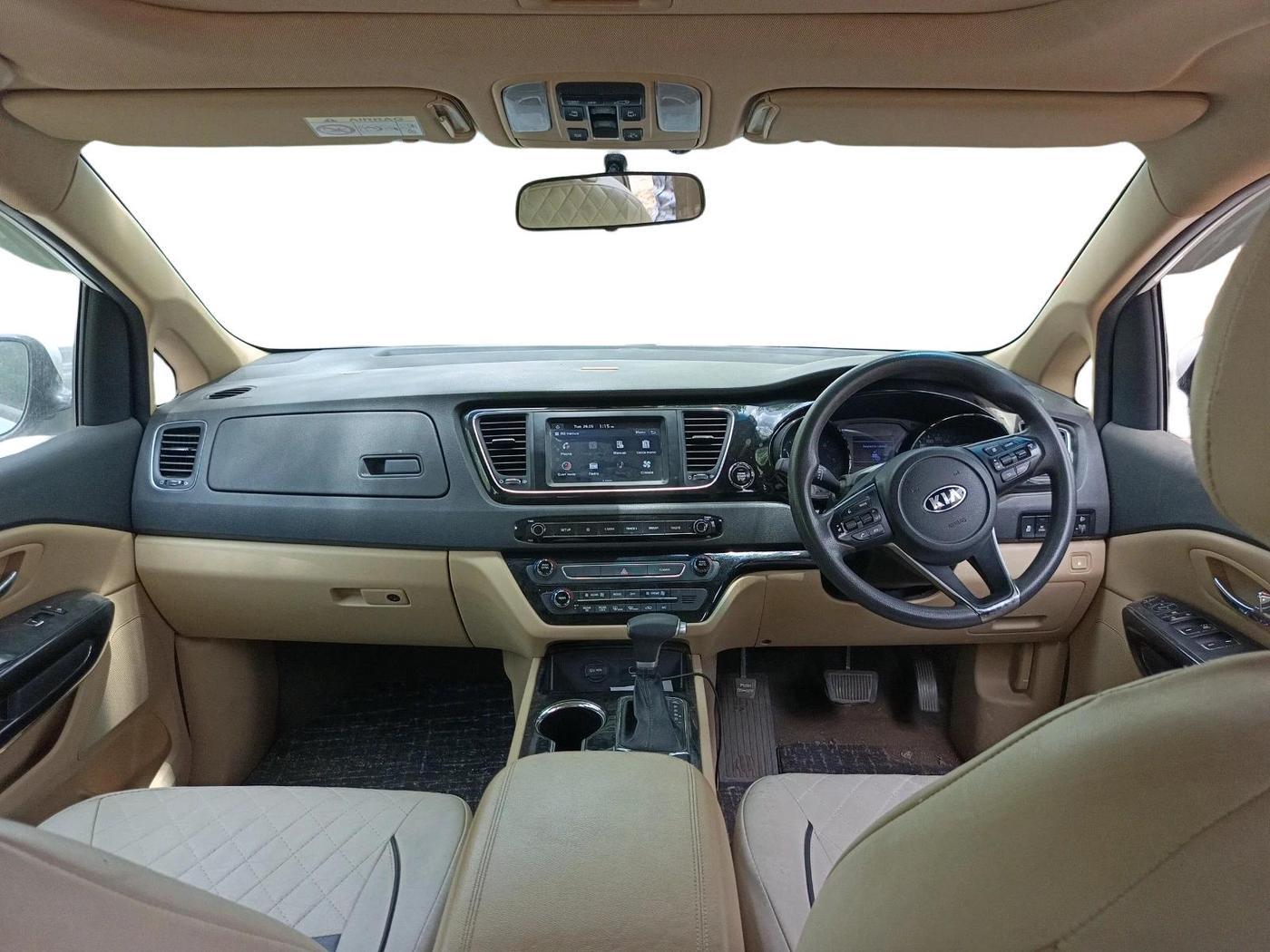 2020 KIA CARNIVAL PRESTIGE 2.2 7 STR, Diesel, Automatic, 1,28,699 km, interior