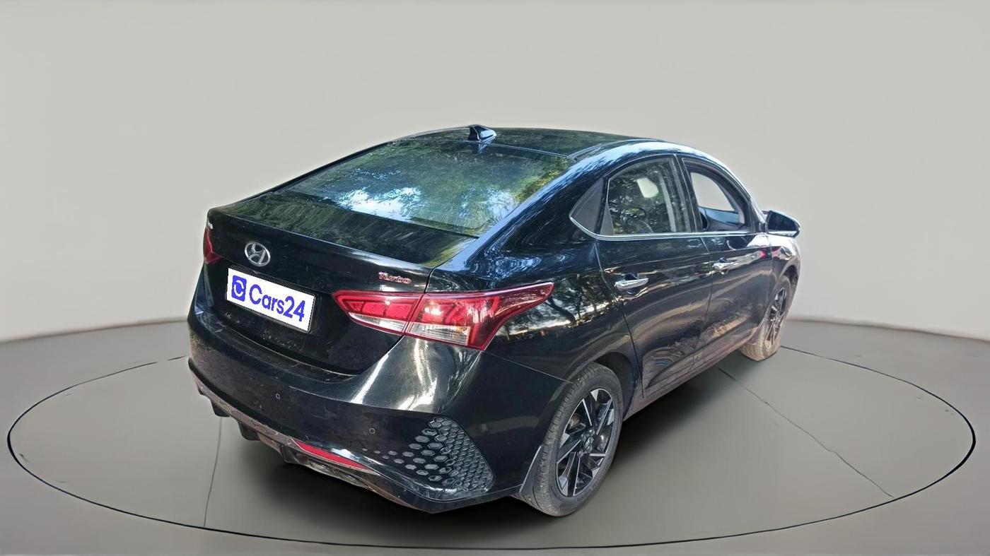 2021 Hyundai Verna SX (O) 1.0 TURBO DCT, Petrol, Automatic, 89,756 km, exterior