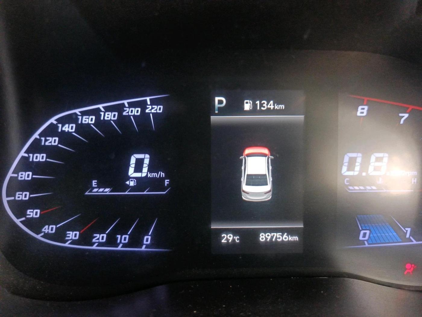 2021 Hyundai Verna SX (O) 1.0 TURBO DCT, Petrol, Automatic, 89,756 km, interior