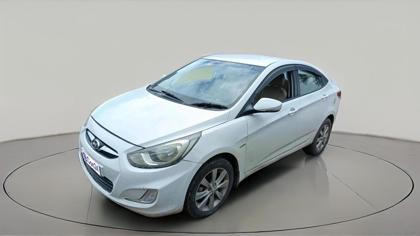 2013 Hyundai Verna FLUIDIC 1.6 CRDI SX, Diesel, Manual, 76,006 km, exterior
