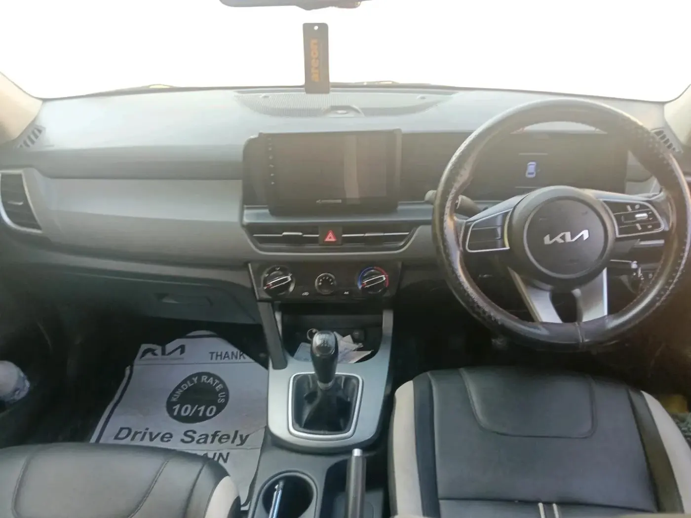 2023 KIA SELTOS HTE 1.5 PETROL, CNG, Manual, 93,385 km, interior