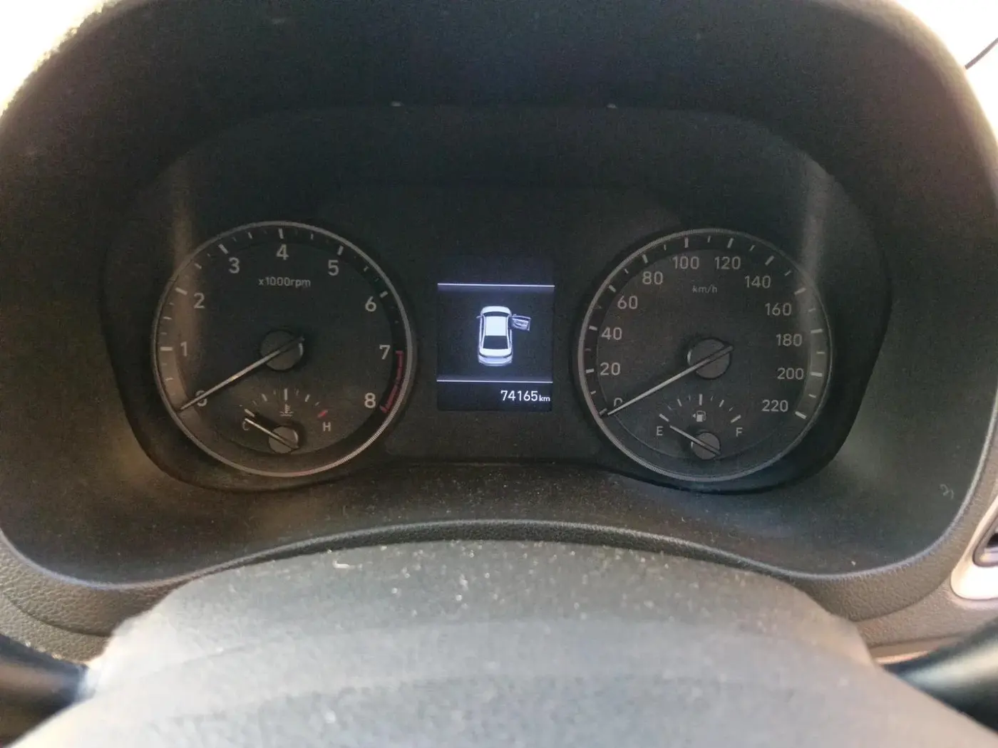 2017 Hyundai Verna 1.6 VTVT SX O, Petrol, Manual, 74,165 km, interior