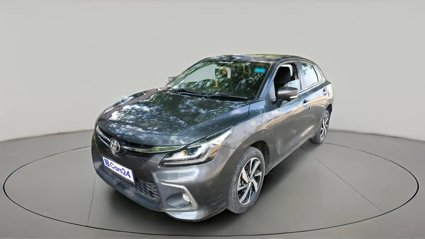 2022 Toyota Glanza V, Petrol, Manual, 52,963 km, exterior