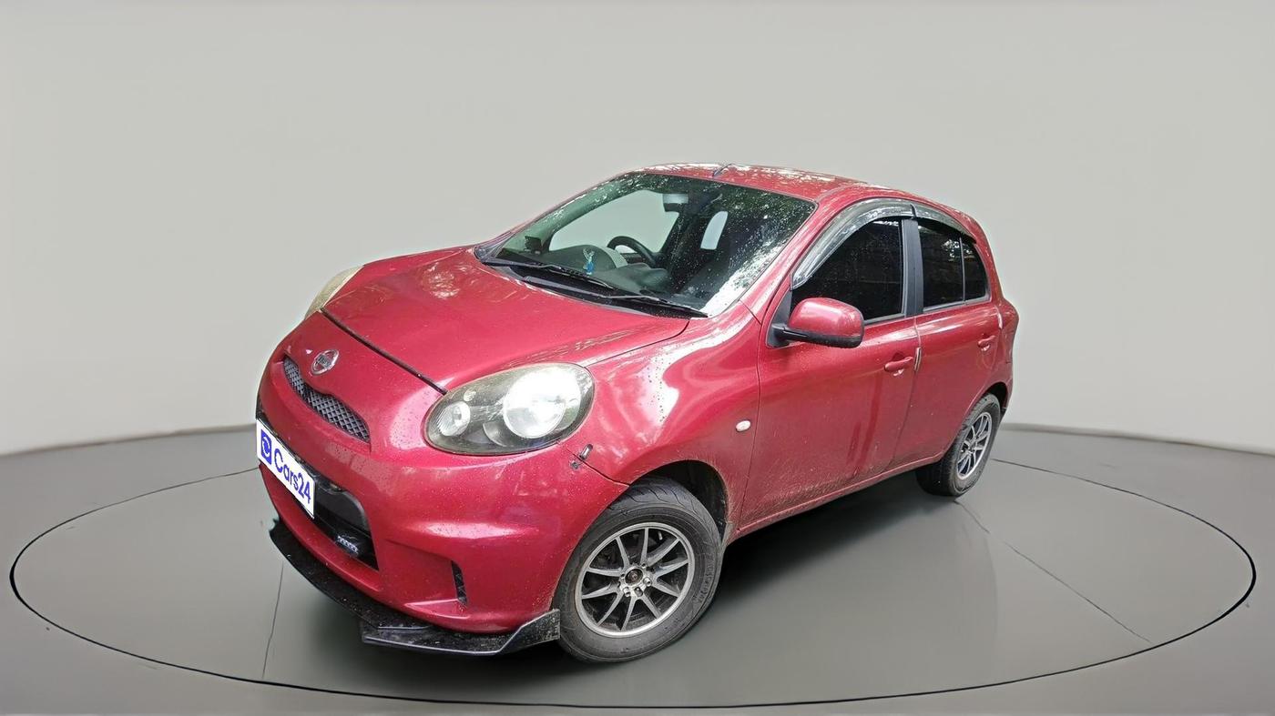 2013 Nissan Micra XV PETROL, Petrol, Manual, 1,27,531 km, exterior