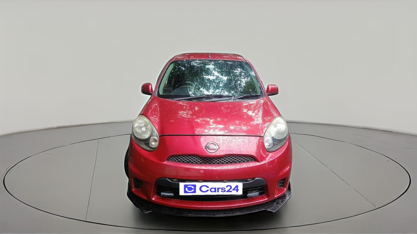 2013 Nissan Micra XV PETROL, Petrol, Manual, 1,27,531 km, exterior