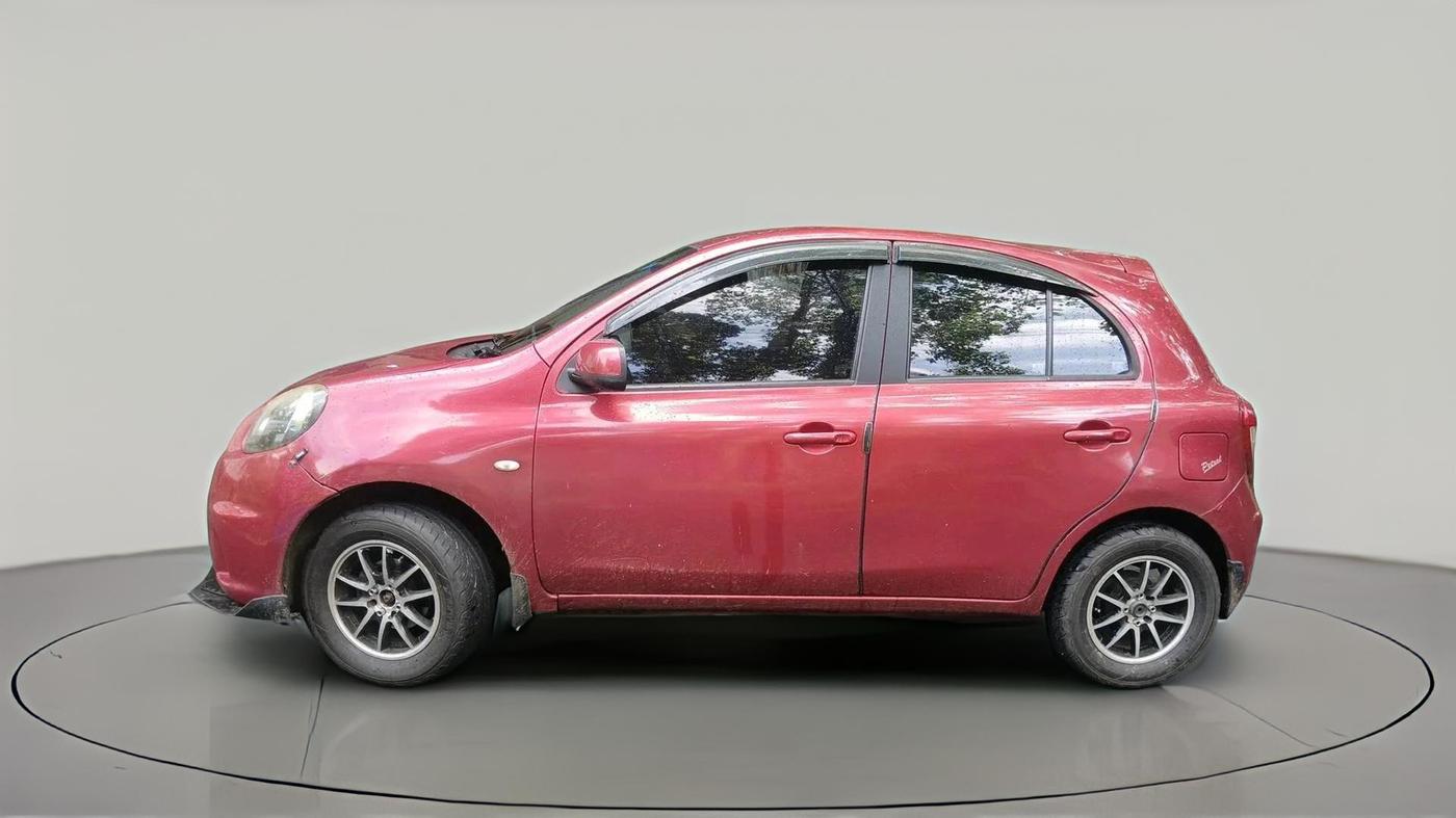 2013 Nissan Micra XV PETROL, Petrol, Manual, 1,27,531 km, exterior