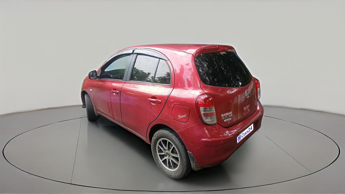 2013 Nissan Micra XV PETROL, Petrol, Manual, 1,27,531 km, exterior