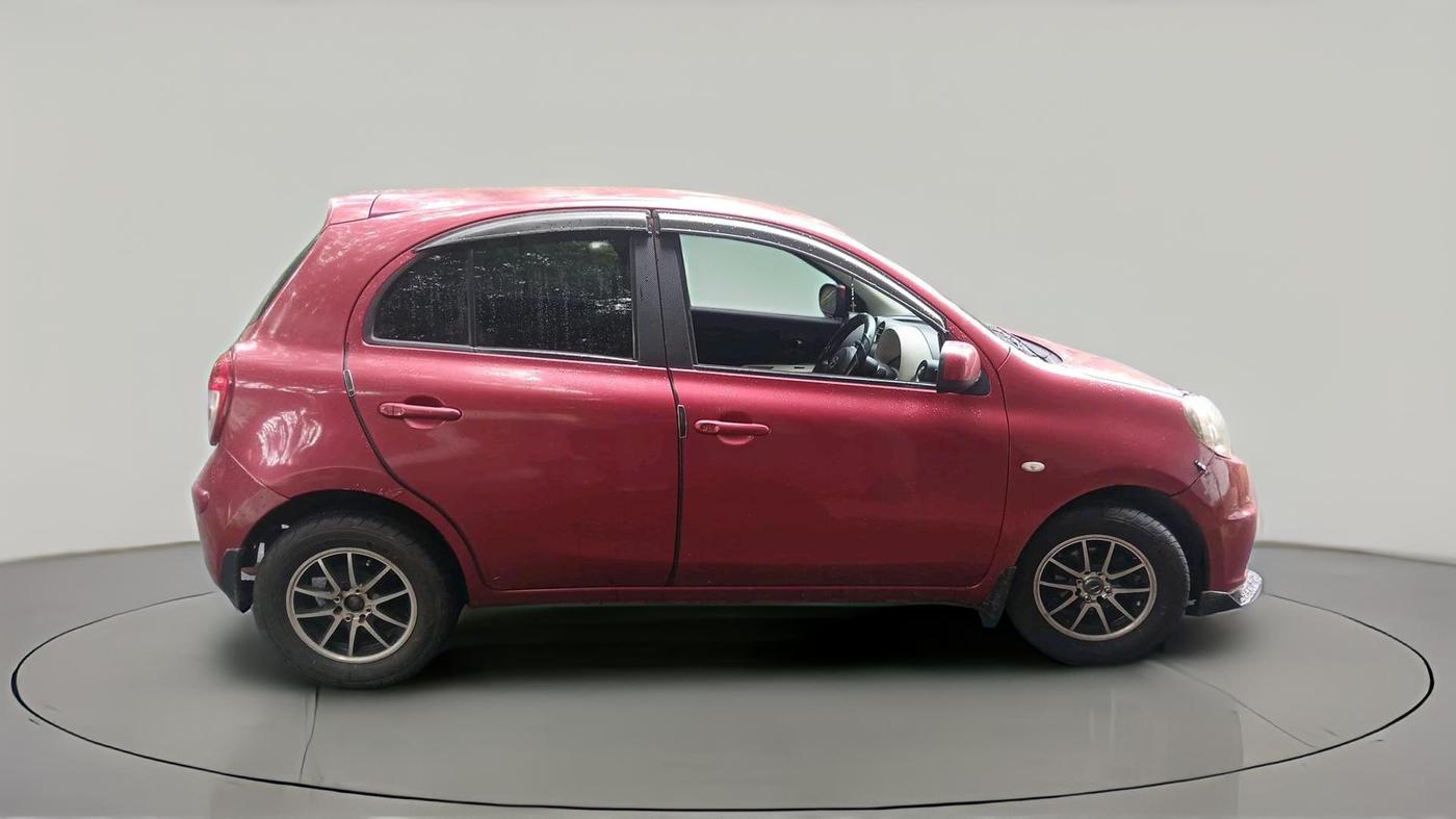 2013 Nissan Micra XV PETROL, Petrol, Manual, 1,27,531 km, exterior
