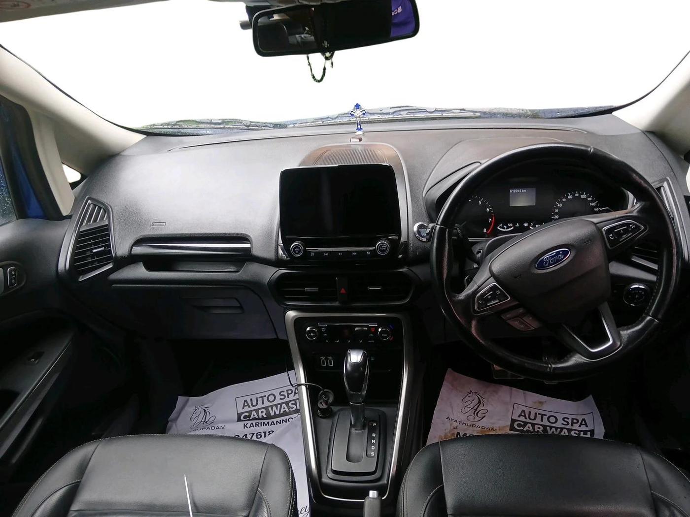 2017 Ford Ecosport TITANIUM + 1.5L PETROL AT, Petrol, Automatic, 61,259 km, interior