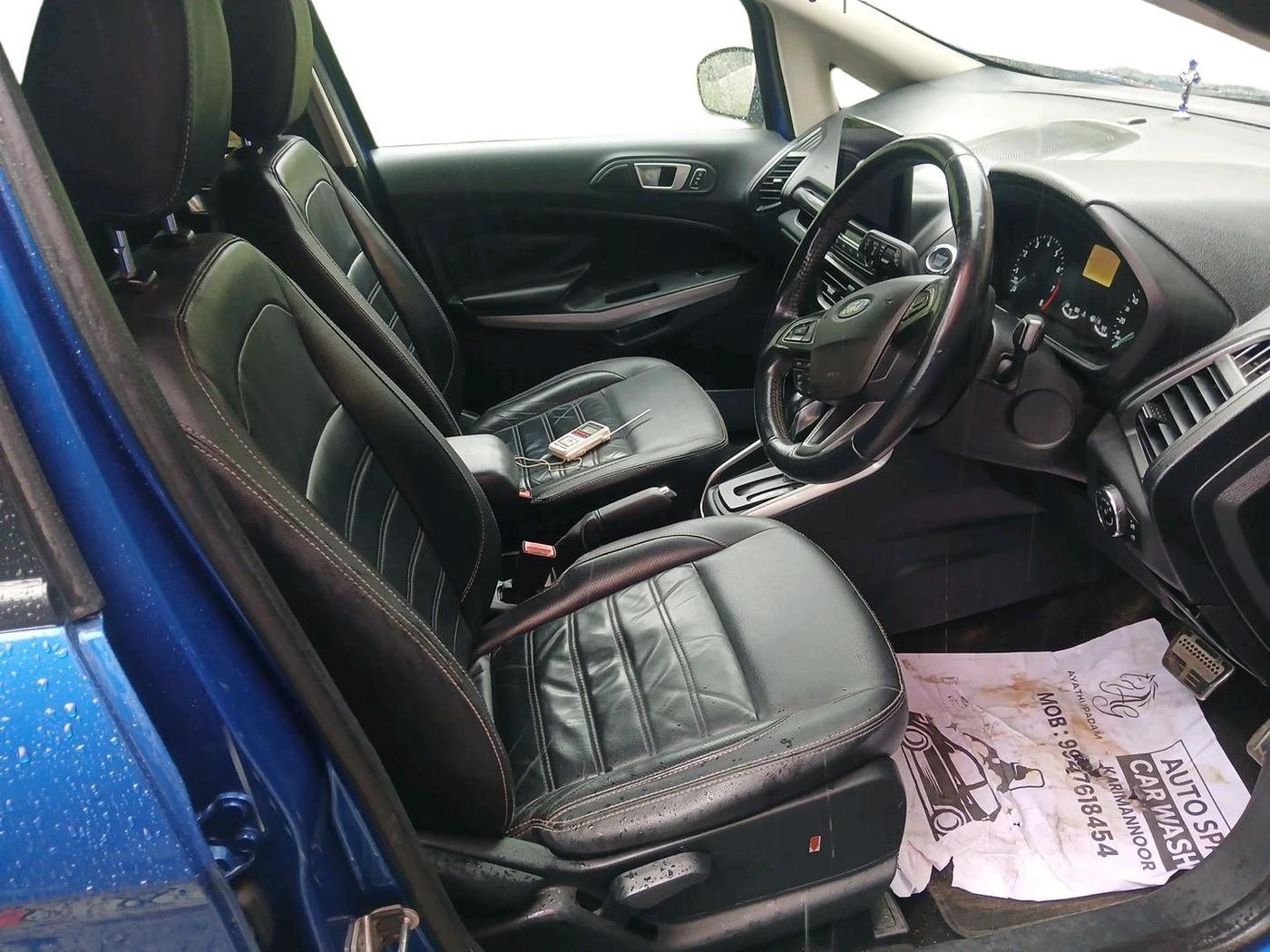 2017 Ford Ecosport TITANIUM + 1.5L PETROL AT, Petrol, Automatic, 61,259 km, interior