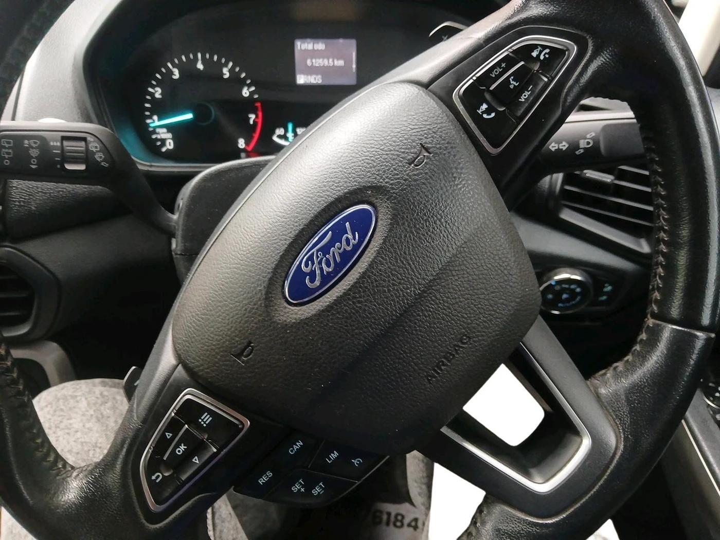 2017 Ford Ecosport TITANIUM + 1.5L PETROL AT, Petrol, Automatic, 61,259 km, interior