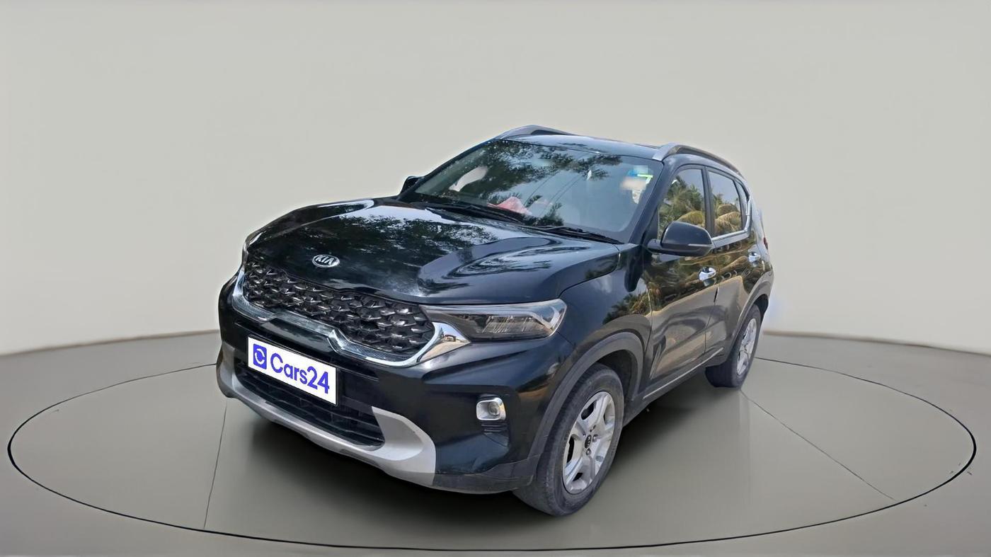 2020 KIA SONET HTX 1.0 IMT, Petrol, Manual, 98,558 km, exterior