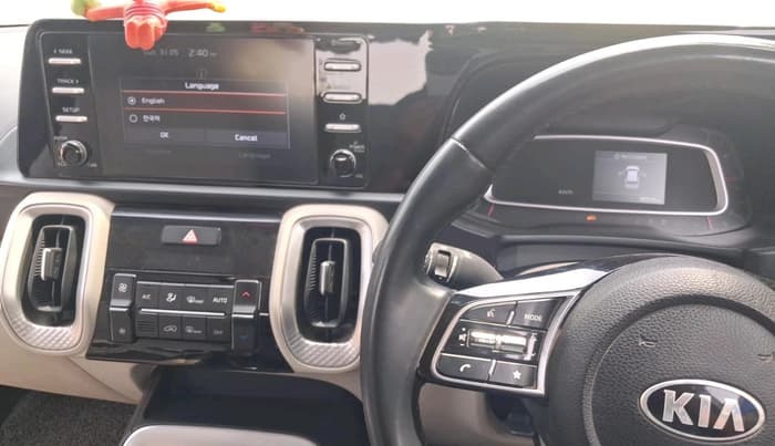 2020 KIA SONET HTX 1.0 IMT, Petrol, Manual, 98,558 km, interior