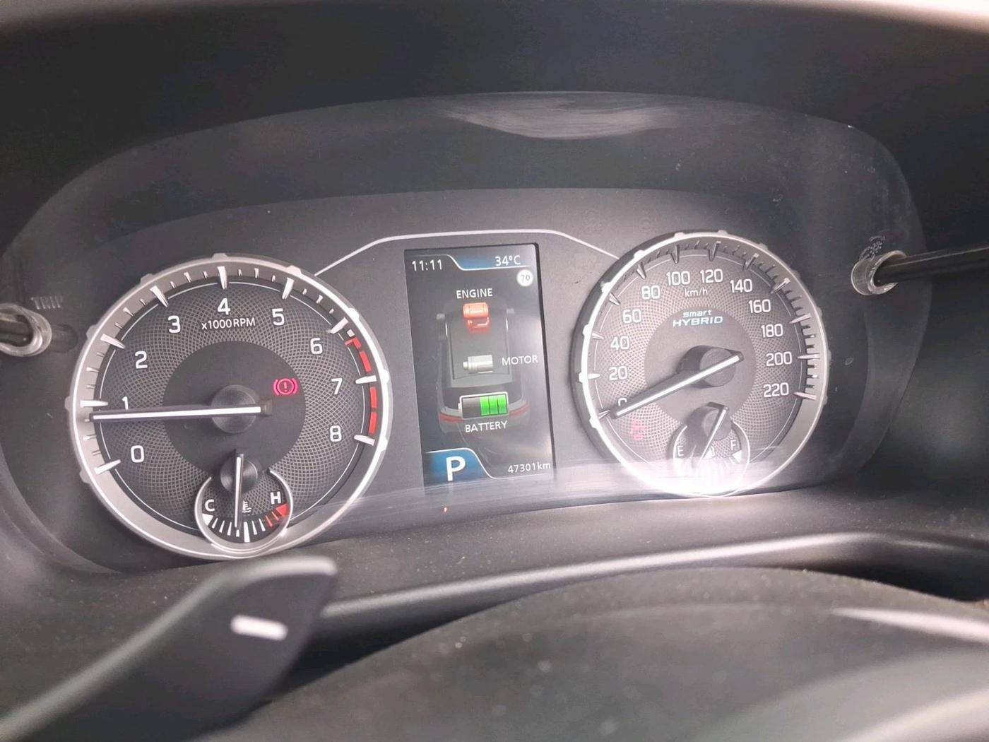 2023 Maruti BREZZA ZXI AT SMART HYBRID, Petrol, Automatic, 47,301 km, interior