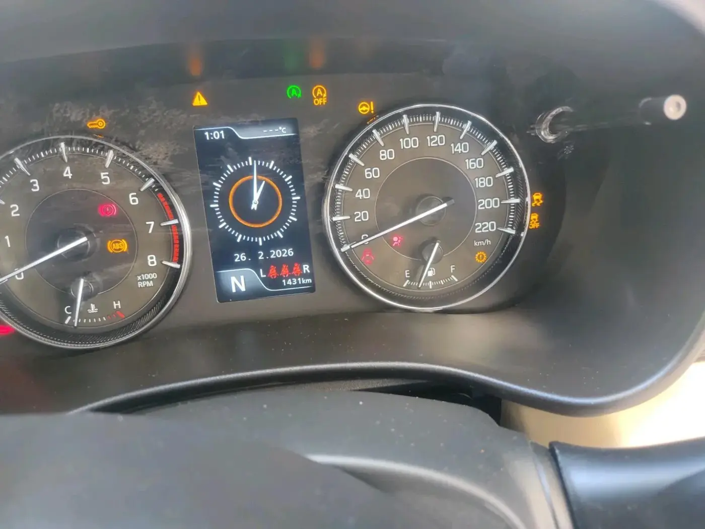 2025 Toyota Glanza V AMT, Petrol, Automatic, 5,600 km, interior