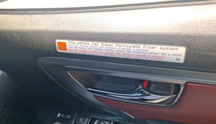 2024 Toyota Fortuner 4X2 AT 2.8 LEGENDER, Diesel, Automatic, 39,455 km, interior