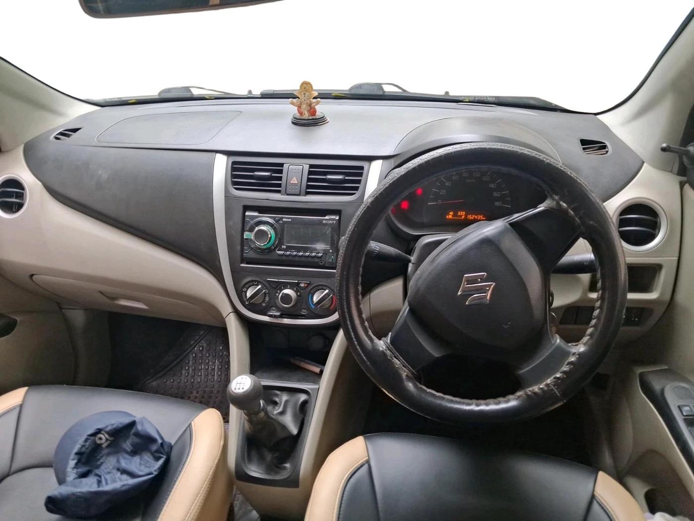 2015 Maruti Celerio VXI, CNG, Manual, 1,52,435 km, interior