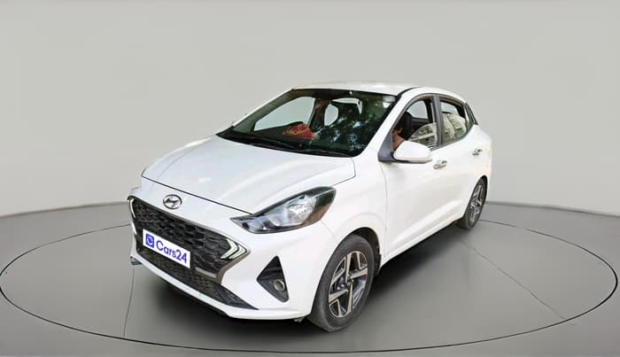 2021 Hyundai AURA SX 1.2, CNG, Manual, 37,624 km, exterior