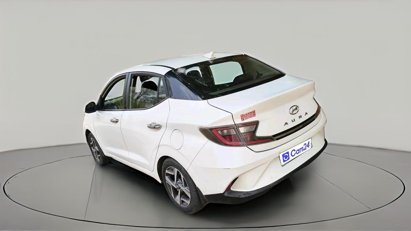 2021 Hyundai AURA SX 1.2, CNG, Manual, 37,624 km, exterior