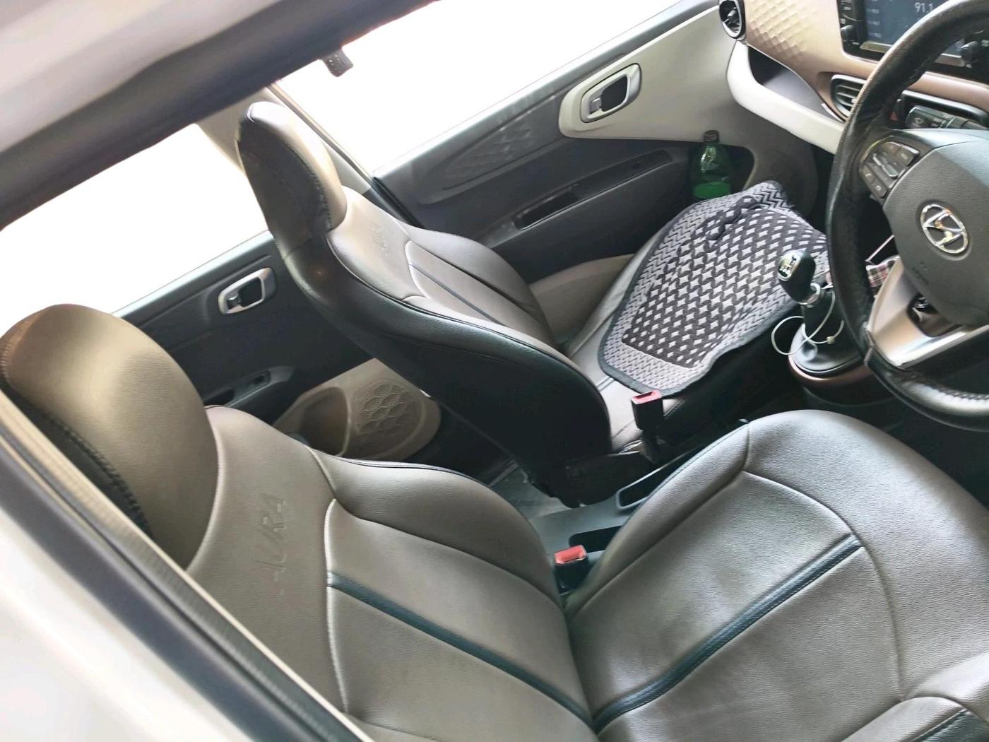 2021 Hyundai AURA SX 1.2, CNG, Manual, 37,624 km, interior