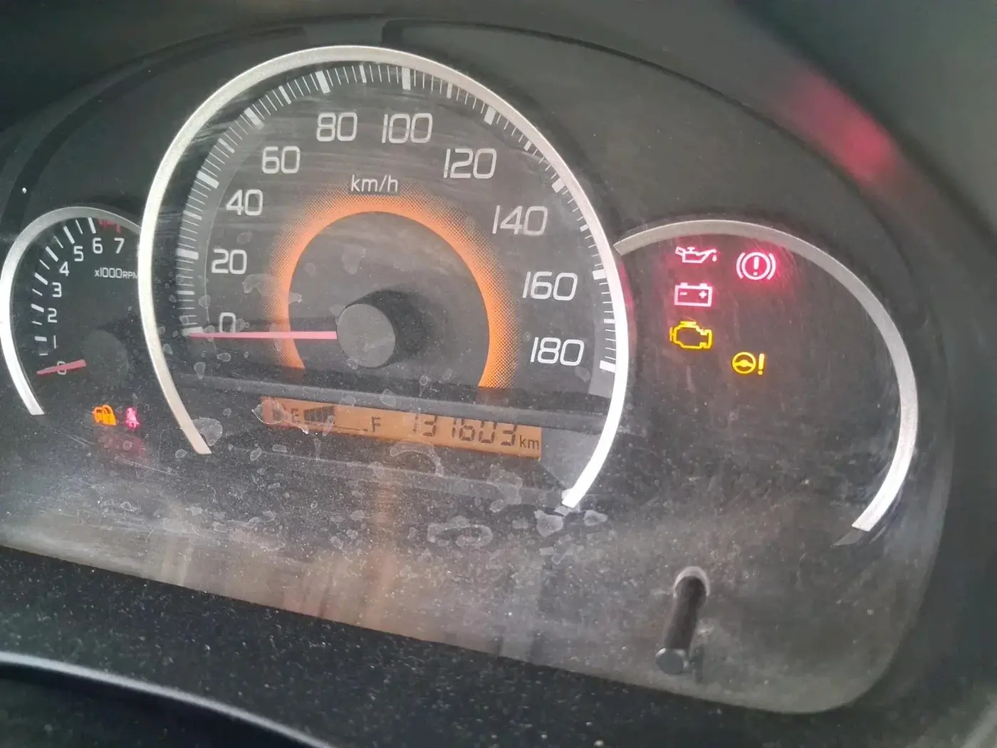 2013 Maruti Wagon R 1.0 VXI, CNG, Manual, 1,31,603 km, interior