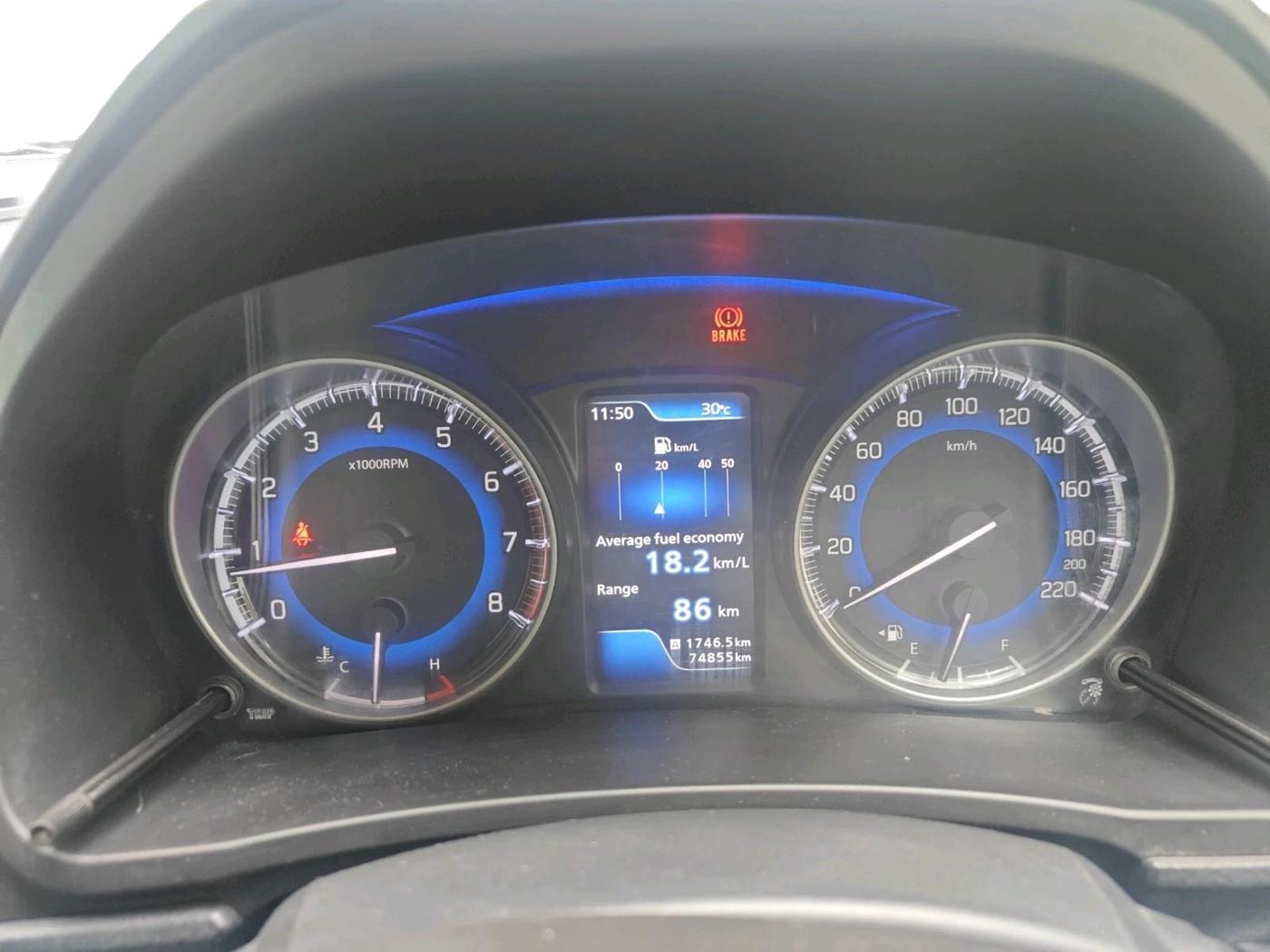 2018 Maruti Baleno ZETA PETROL 1.2, Petrol, Manual, 74,855 km, interior
