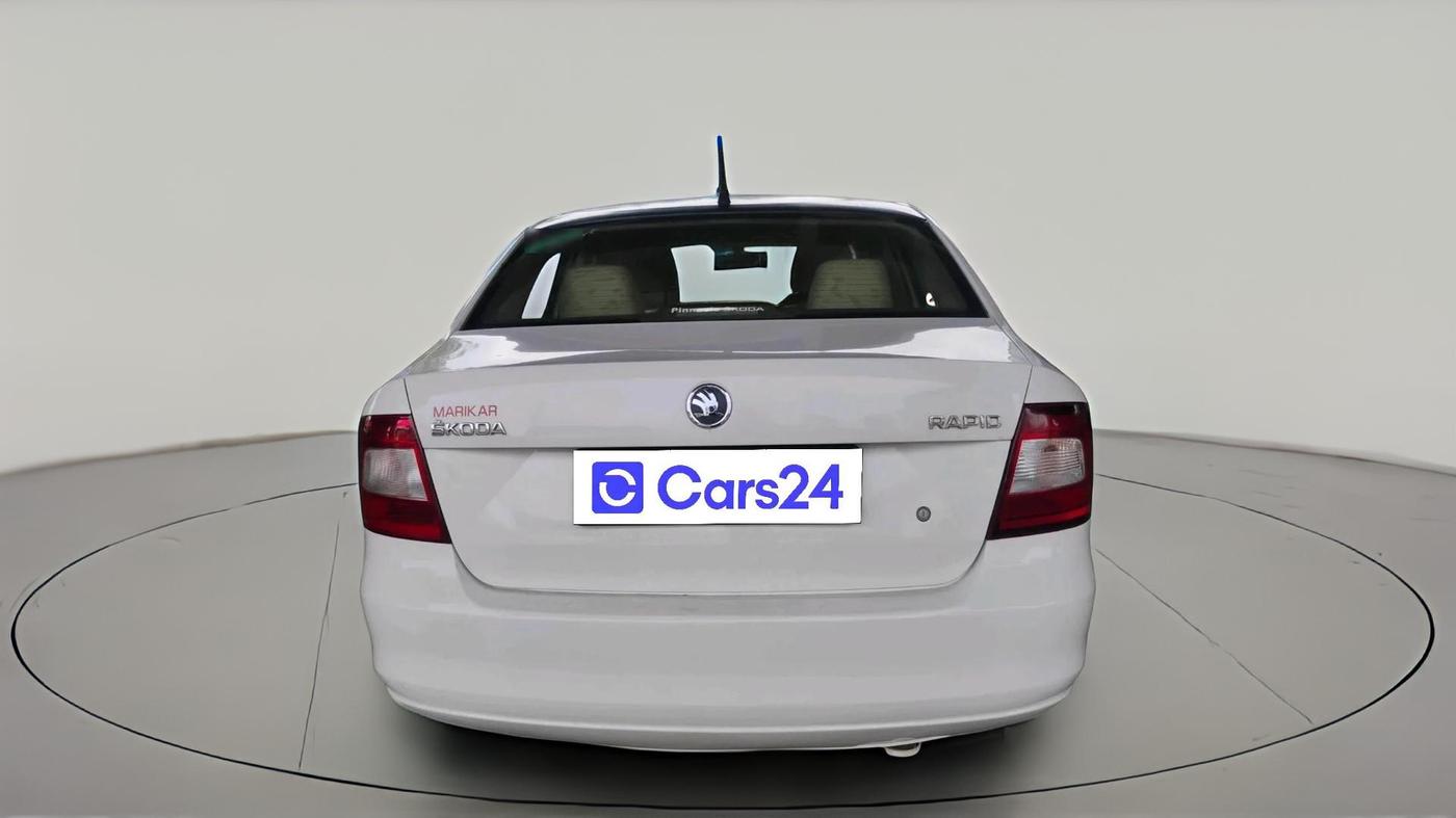 2015 Skoda Rapid 1.5 TDI CR ELEGANCE AT, Diesel, Automatic, 1,35,000 km, exterior