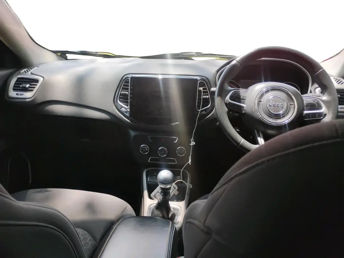 2018 Jeep Compass SPORT 2.0 DIESEL, Diesel, Manual, 1,49,225 km, interior