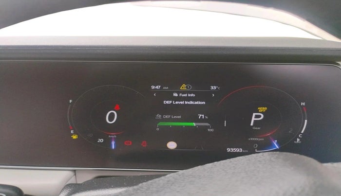 2023 Mahindra XUV700 AX 7 D AT 7 STR, Diesel, Automatic, 93,593 km, interior