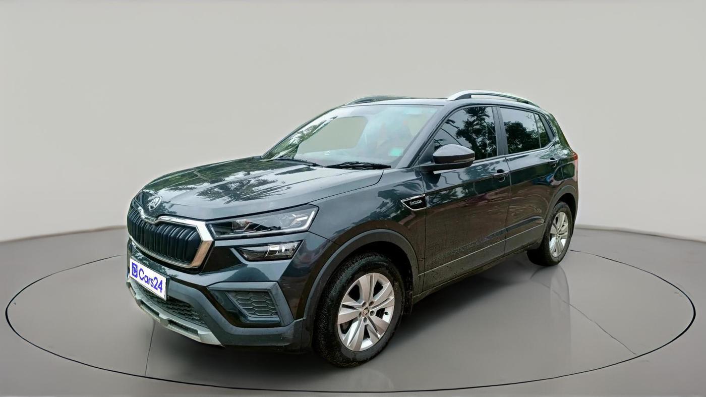 2022 Skoda KUSHAQ AMBITION 1.0L TSI AT, Petrol, Automatic, 17,918 km, exterior