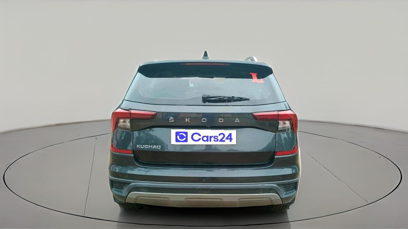 2022 Skoda KUSHAQ AMBITION 1.0L TSI AT, Petrol, Automatic, 17,918 km, exterior