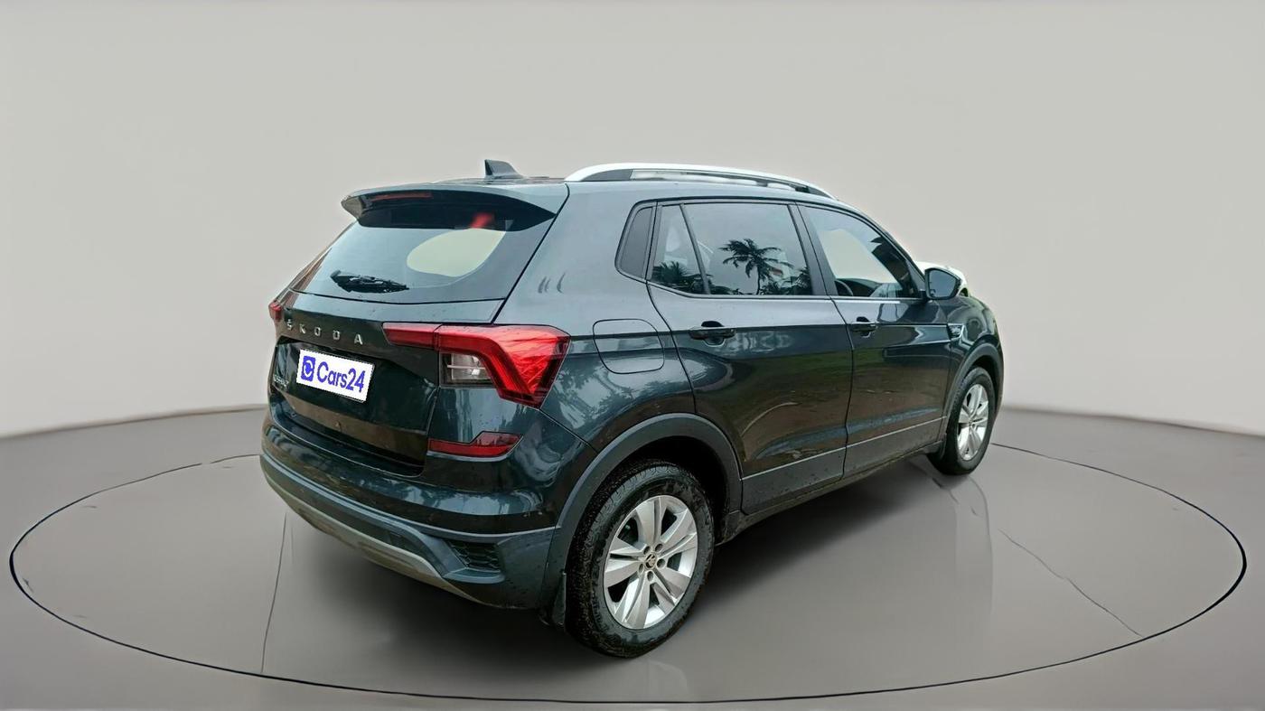 2022 Skoda KUSHAQ AMBITION 1.0L TSI AT, Petrol, Automatic, 17,918 km, exterior