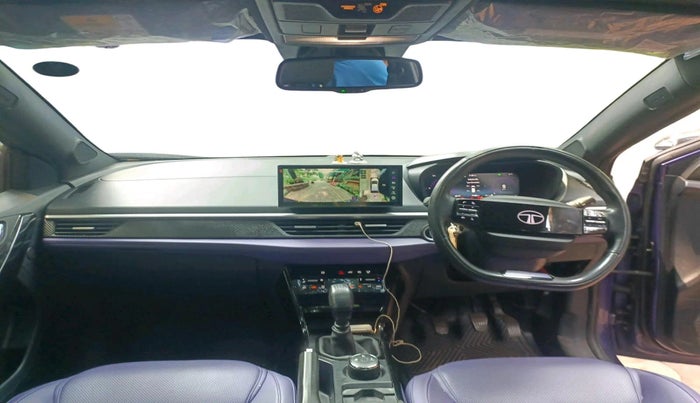 2023 Tata NEXON FEARLESS PURPLE + SUNROOF DUAL TONE 1.2 PETROL, Petrol, Manual, 71,658 km, interior