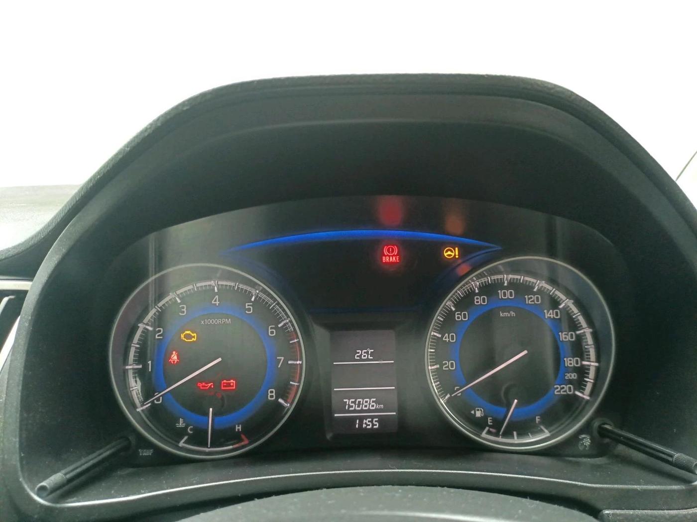 2016 Maruti Baleno DELTA PETROL 1.2, Petrol, Manual, 75,086 km, interior