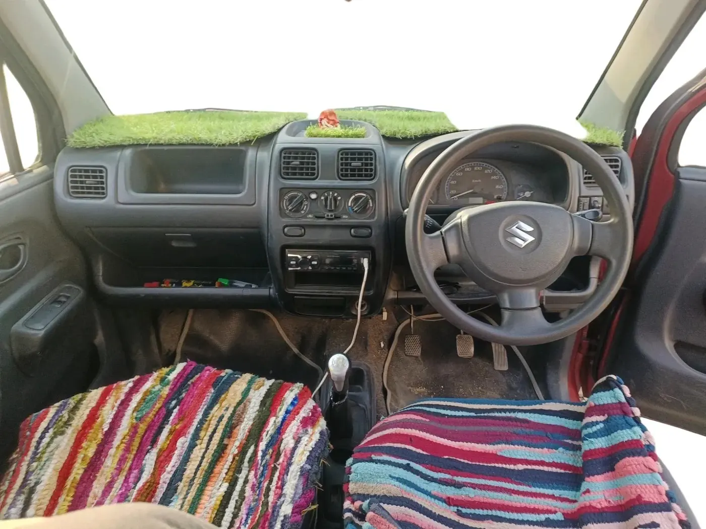 2010 Maruti Wagon R Duo DUO LXI LPG, Petrol, Manual, 94,193 km, interior