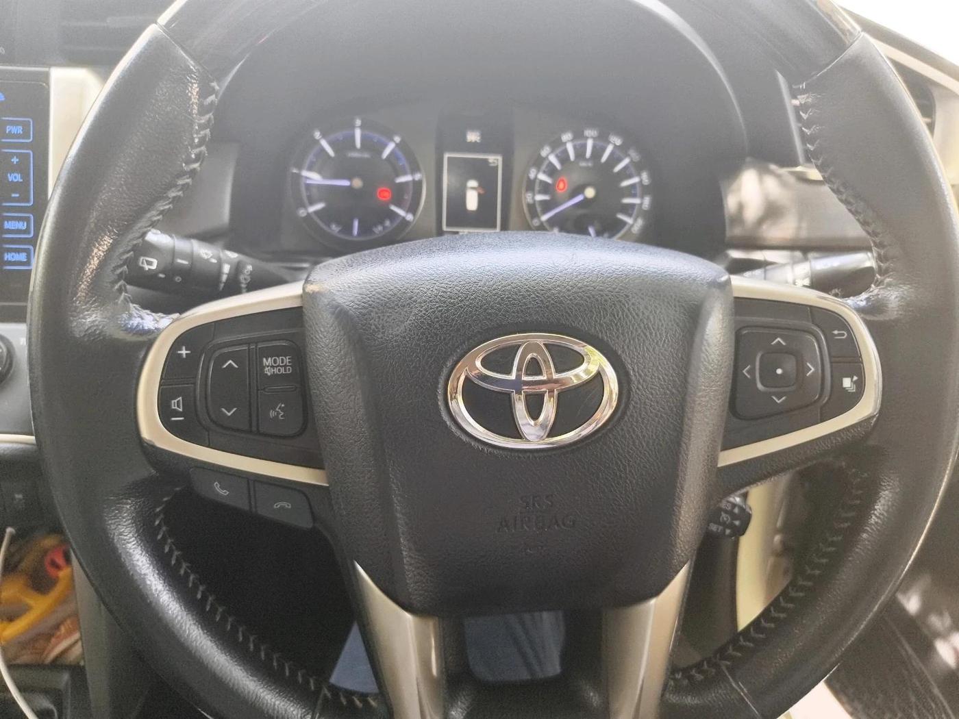 2019 Toyota Innova Crysta 2.4 ZX 7 STR, Diesel, Manual, 1,84,389 km, interior
