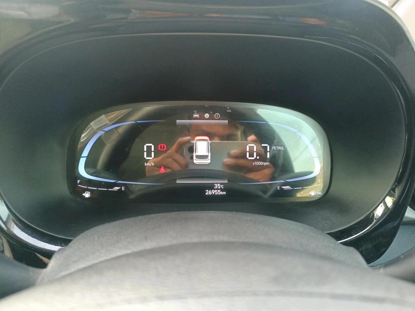 2024 Hyundai EXTER SX 1.2 MT Hy-CNG Duo , CNG, Manual, 28,000 km, interior