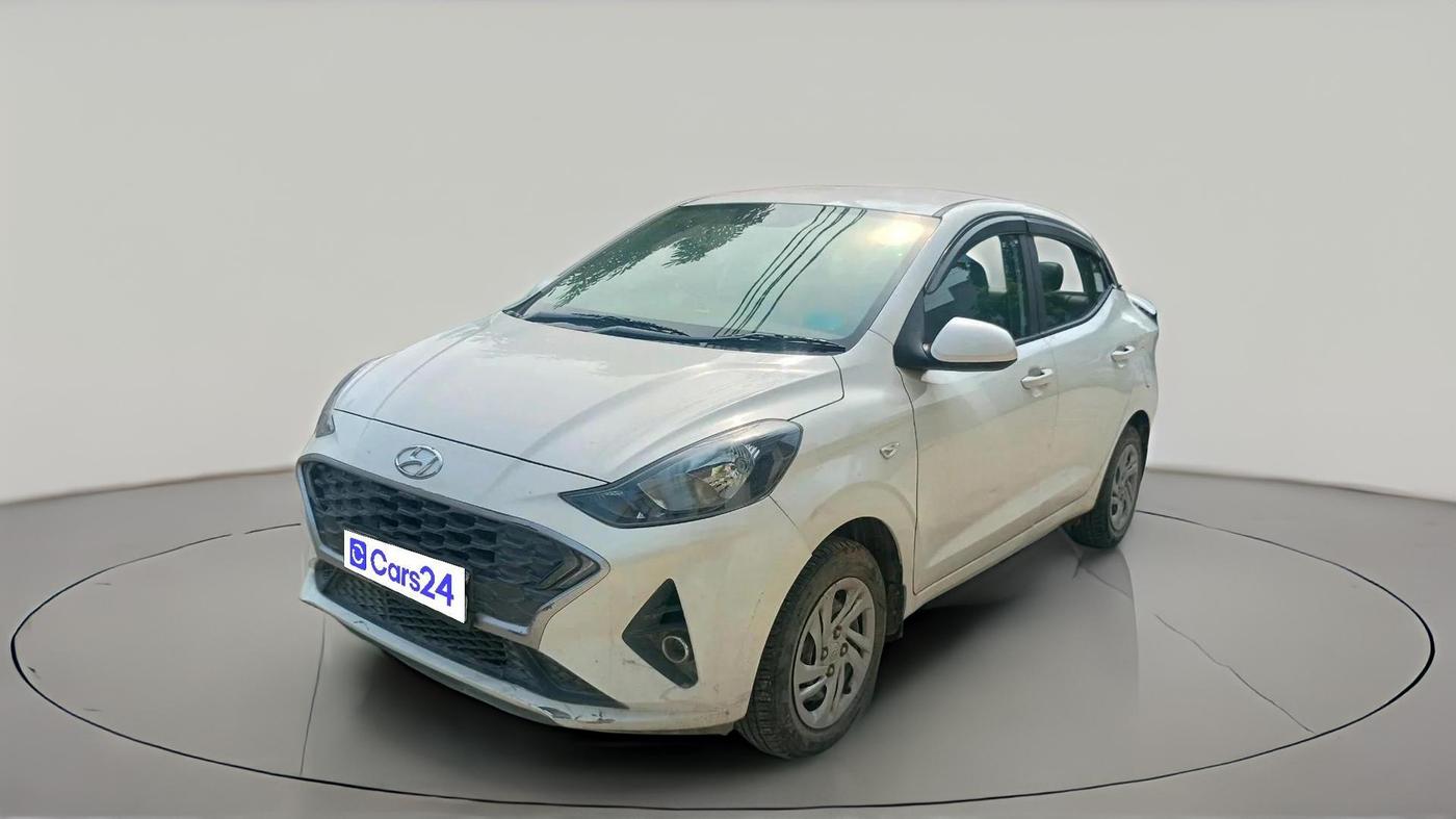 2022 Hyundai AURA S 1.2 CNG, CNG, Manual, 22,785 km, exterior