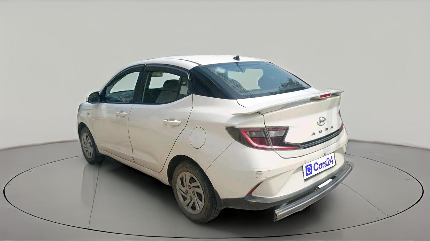 2022 Hyundai AURA S 1.2 CNG, CNG, Manual, 22,785 km, exterior