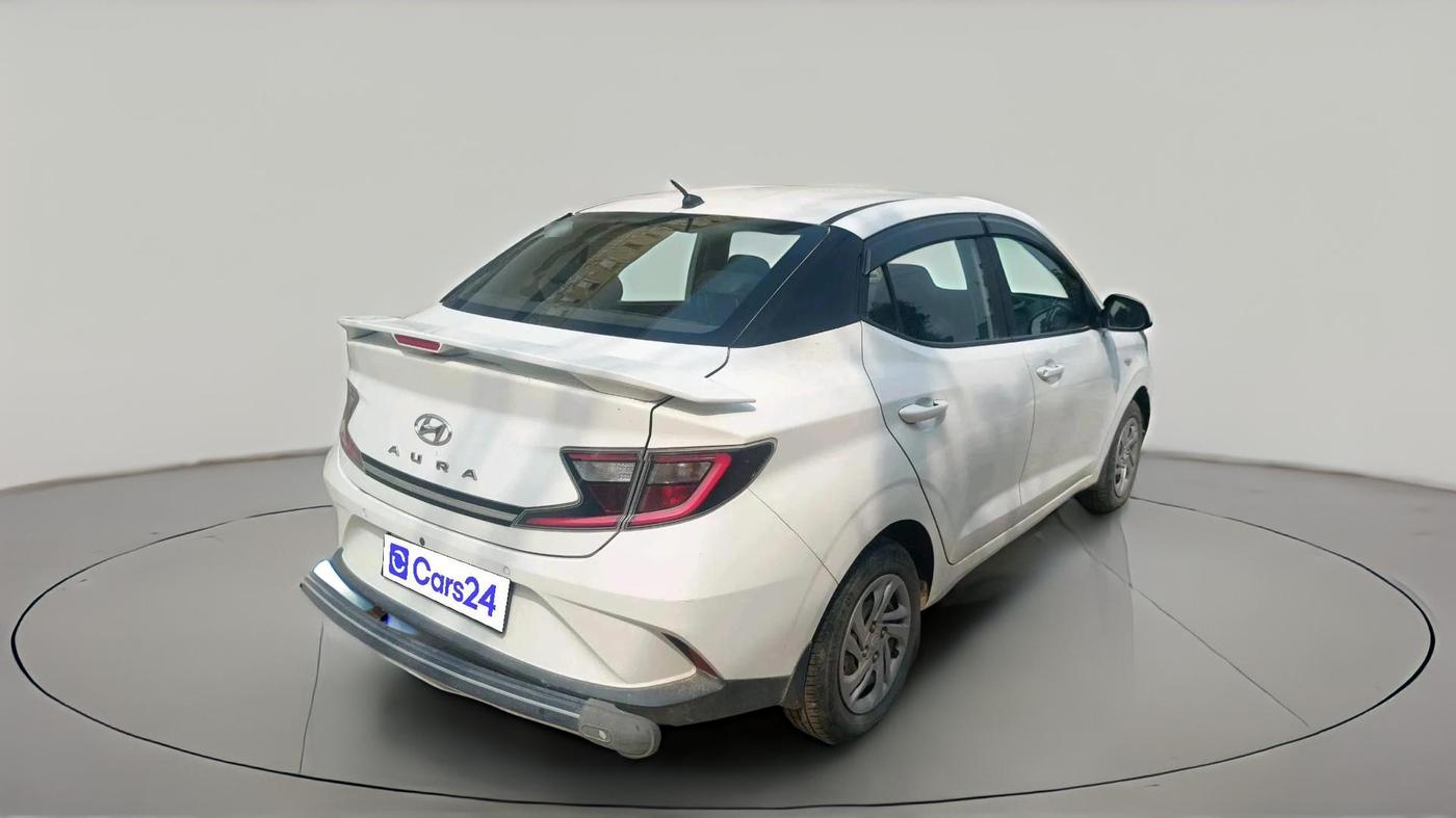 2022 Hyundai AURA S 1.2 CNG, CNG, Manual, 22,785 km, exterior