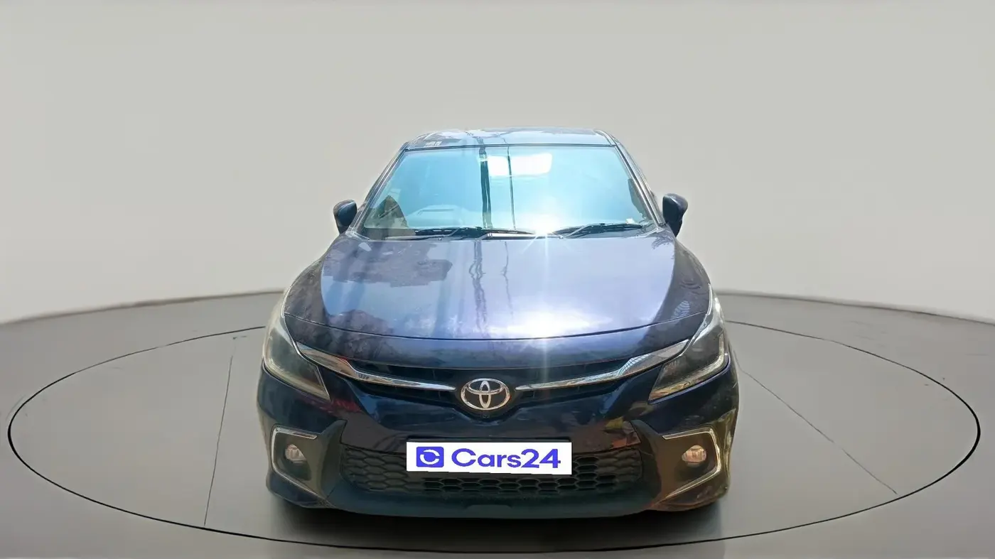 2022 Toyota Glanza V AMT, Petrol, Automatic, 80,618 km, exterior