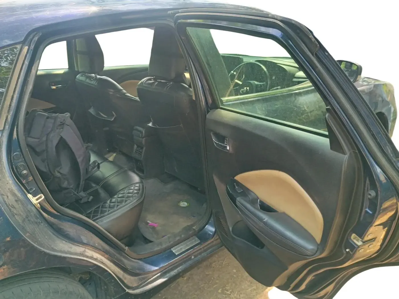 2022 Toyota Glanza V AMT, Petrol, Automatic, 80,618 km, interior