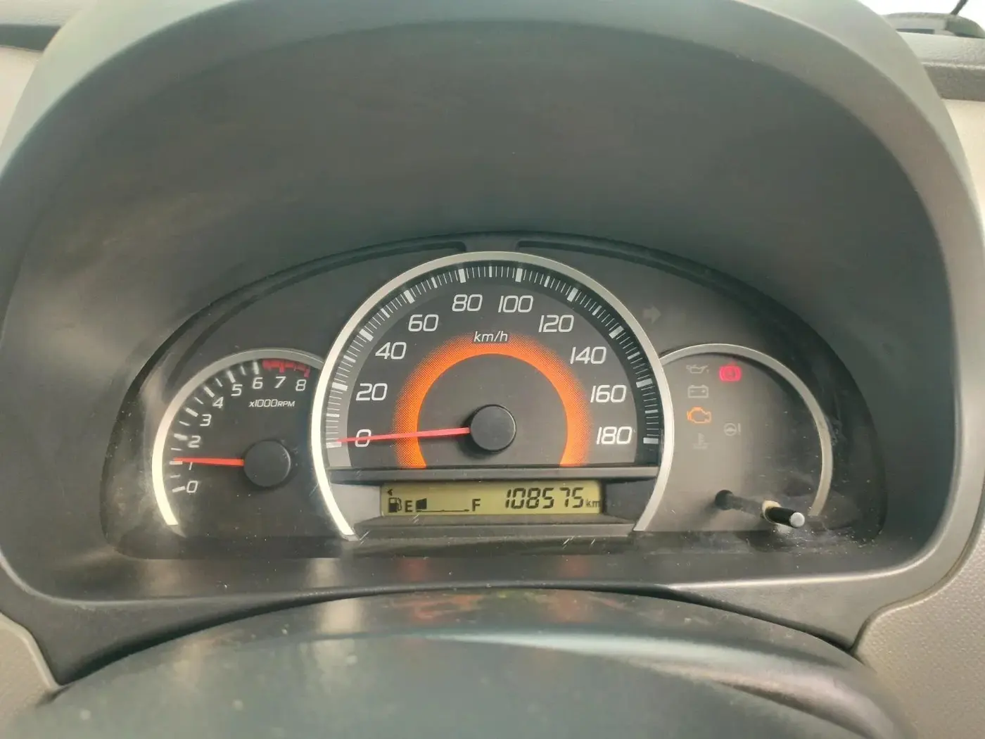 2011 Maruti Wagon R 1.0 VXI, CNG, Manual, 1,08,575 km, interior